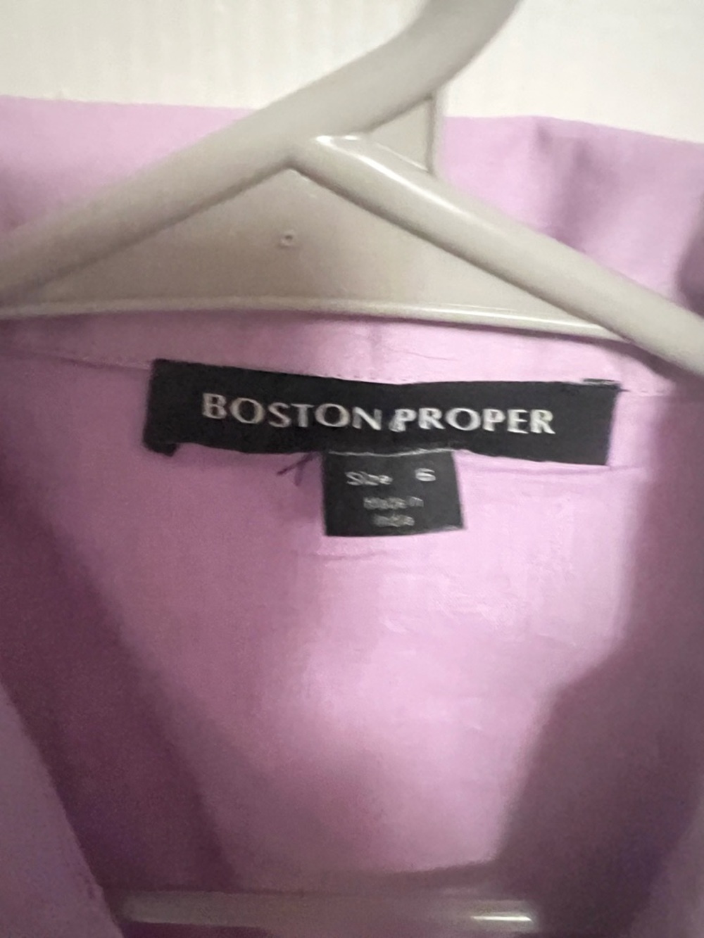 NWT Boston Proper poplin fit and flare cotton faux wrap midi dress pockets - Picture 4 of 9